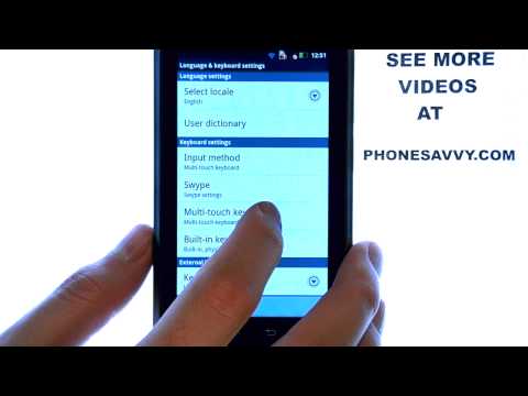 Motorola Droid 4:  How Do I Enable Or Disable Predictive Text?