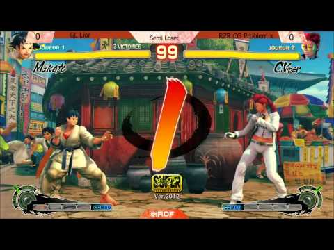 GL Lior (Makoto) vs RZR|CG Problem X (C. Viper) - Losers TOP8 - ROF3