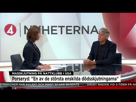 Skjutning på nattklubb - "Kan ge lyft i valrörelsen åt Donald Trump" - Nyheterna (TV4)