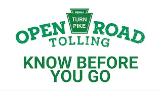 Open Road Tolling: Know Before You Go