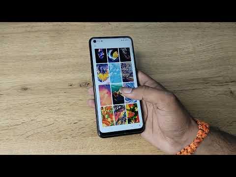 how to set download wallpaper in Oppo a54, download wallpaper set kaise karen