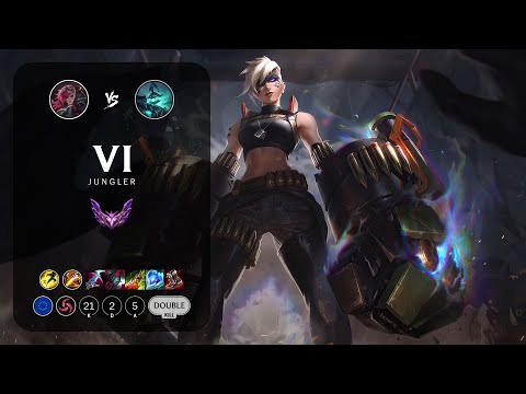 Vi Jungle vs Hecarim - EUW Master Patch 13.6