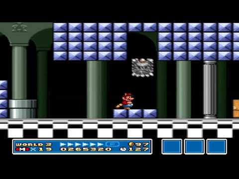 Super Mario Bros 3 World 3 Fortress 1