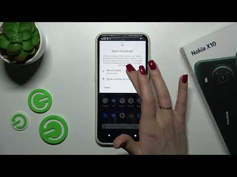 Nokia X10 - How To Change Screen Recorder Settings