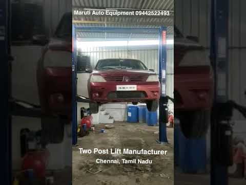 Maruti Two Post Hydraulic Lift with Base