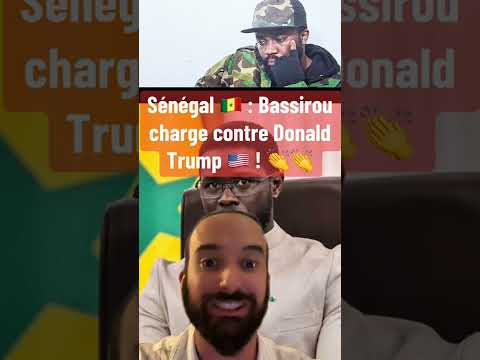 Senegal 🇸🇳: Bassirou DIOMAYE takes a stand against TRUMP #marechalneat