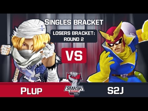 Plup vs S2J - Melee Singles: Lower Bracket - Smash Summit Spring 2017