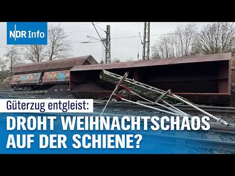 Bahn entgleist: Schwere Schäden an DB-Infrastruktur | NDR Info