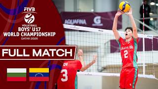 Bulgaria vs. Venezuela - Round of 16 | Boys' U17 World Championship - 2026