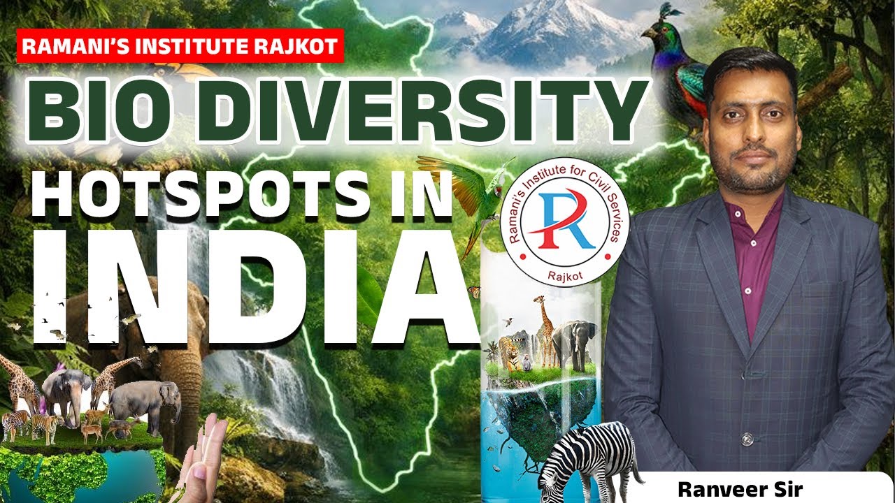 BIODIVERSITY HOTSPOTS IN INDIA | UPSC | GPSC | ALL COMPITATIVE EXAM |