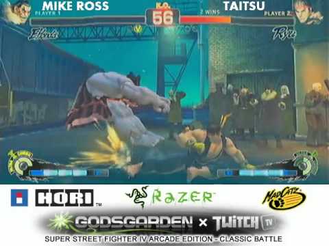Mike Ross (Honda) vs Taitsu (Ryu) - Godsgarden Classic Battle