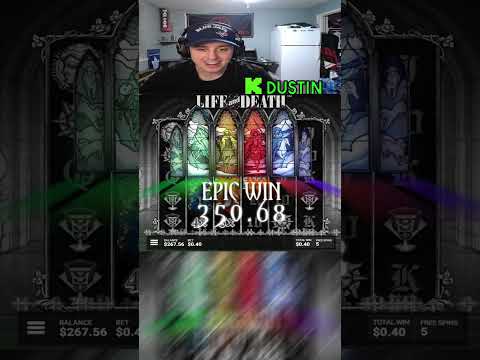 10,000x WIN ON NEW HACKSAW LIFE and DEATH          #slot #casino #maxwin #gambling