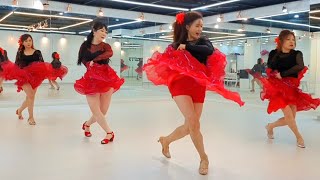 The Tango Never Lies | by Frances Madden (Improver) line dance | Withus | Korea | Seoul