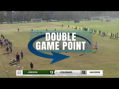 Double Game Point: Oregon vs. Colorado