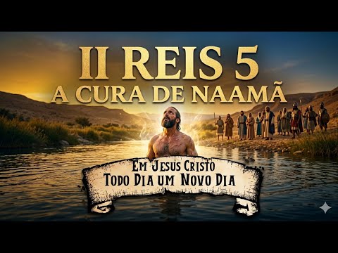 O MERGULHO DA OBEDIÊNCIA: A Cura de Naamã (2 Reis 5)