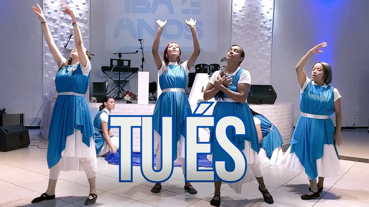 COREOGRAFIA Tu és + Águas purificadoras | Ministério Coroadas de Glória