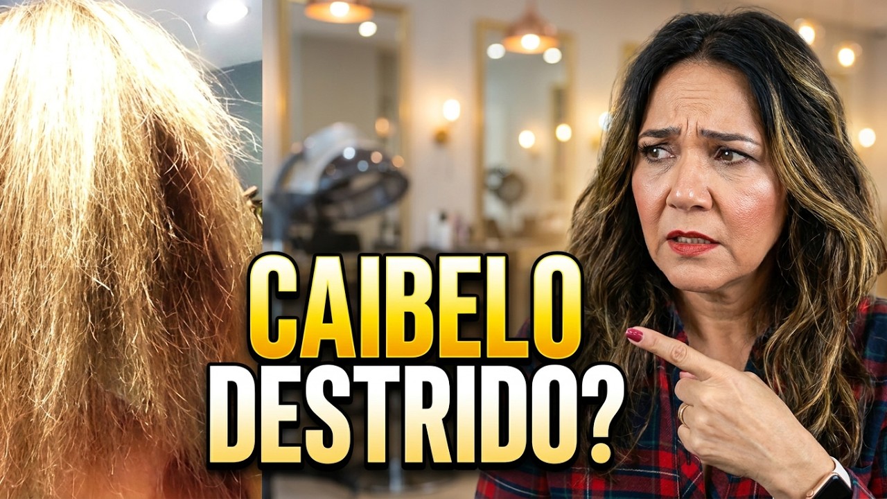 COMO RECUPERAR UM CABELO DESTRUIDO LOIROS E ALISADOS