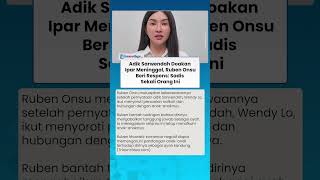 ADIK SARWENDAH Doakan Ipar Meninggal, Ruben Onsu Beri Respons: Sadis Sekali Orang Ini