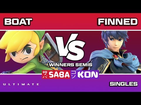 Sabakon 2019: Boat (King Dedede/Toon Link) vs Finned (Marth) - Winners Semis