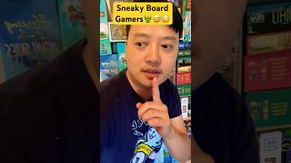 SNEAKY Board Gamers 🐲😳🏰 #boardgames #tabletopgames #youtubegaming