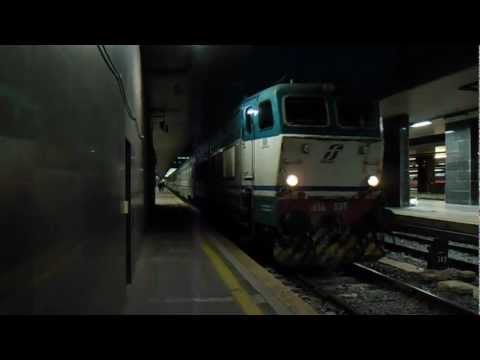 E656.039 in partenza con l' IC 701 Roma Termini - Taranto