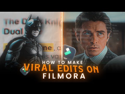 How to make viral edits on Filmora | Filmora Tutorial