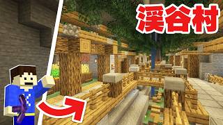 洞窟生活の渓谷村を9年越しに完成させてみた！【マイクラ】