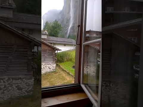 Lauterbrunnen Switzerland|Best Hotel|Best view|Waterfall view|Chalet Rosa| Beauty of Rivendell