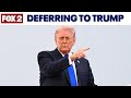 Republicans defer to President Trump on Iran