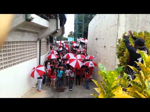 "Barra del Caracas Fc en Yaracuy- Previa Parte 1" Barra: Los Demonios Rojos • Club: Caracas