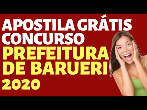 BAIXAR APOSTILA CONCURSO Prefeitura de Barueri 2020