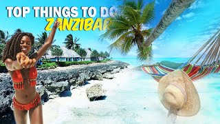 Top Best Things To Do In Zanzibar 2021