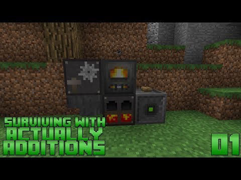 Surviving With Actually Additions :: E01 - Getting Started!