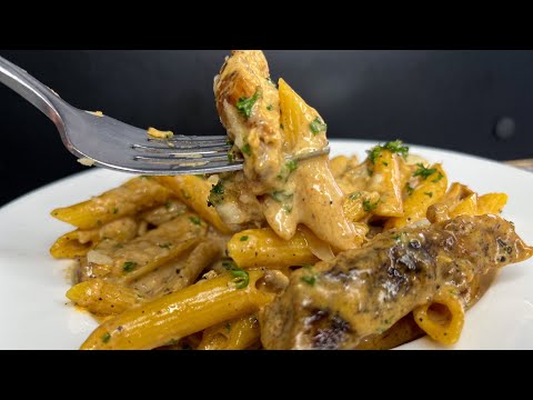 QUICK & EASY CHICKEN ALFREDO PASTA RECIPE | ALFREDO SAUCE RECIPE | CHAZS CUISINES