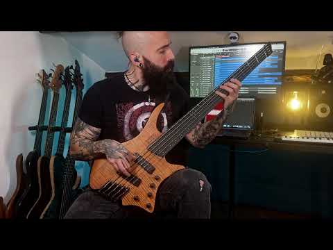 Ne Obliviscaris - Equus @MartinoGarattoni bass play through for @StrandbergguitarsOfficial