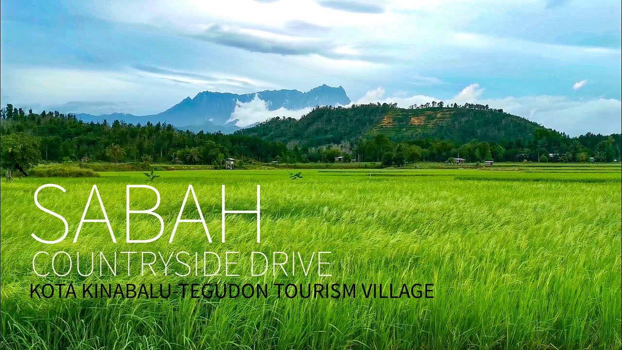 Road Trip in Malaysia/ Sabah Countryside Drive: Kota Kinabalu to Tegudon Tourism Village