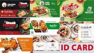 40+ Luxury Restaurant Business Card Template in PSD Photoshop Tutorial Part 2
