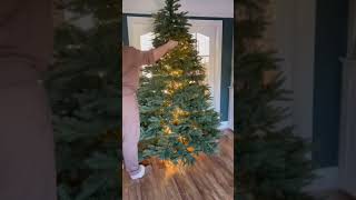 Mum blows minds with insane Christmas tree that has 6,000 fairy lights #shorts