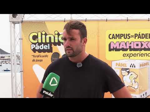 Presentación Campus de Pádel que se llevará a cabo en el municipio de La Oliva