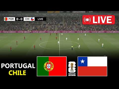 Portugal vs Chile | Friendly Football Match 2026 | PES 21 Video Game - Simulation