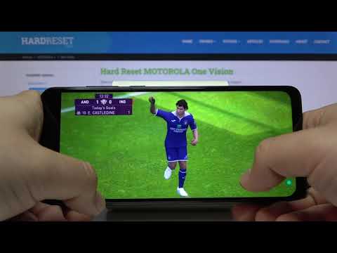 PES Mobile Gameplay on MOTOROLA One Vision – Pro Evolution Soccer Performance Test