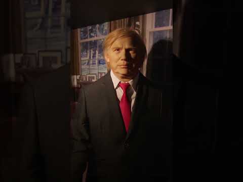 Hammond, Clarkson & May In Hysterics Over Trump Wax Work! 🤣 #Shorts