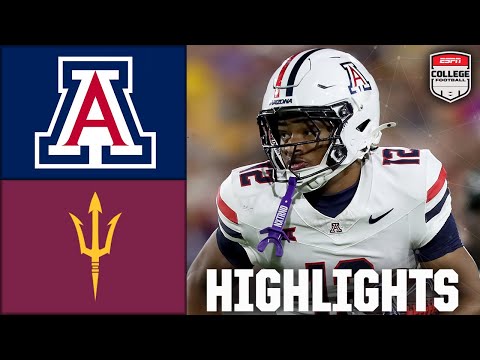 Arizona Wildcats vs. Arizona State Sun Devils | Full Game Highlights | ESPN College Football