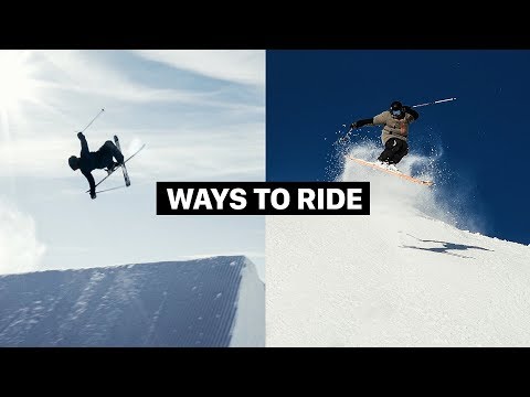 WAYS TO RIDE | a freeski video shot in one day | laax, switzerland
