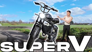 PIXAR SuperV Light - A Beast Of An Electric Bike - 48v 30ah !