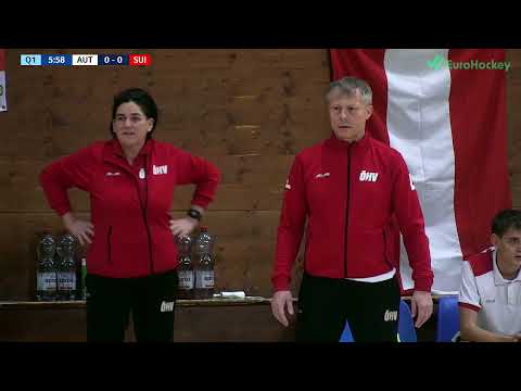 FINAL AUT v SUI  Eurohockey U21 Indoor Championship