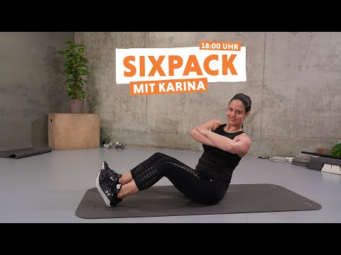 sixpack mit Karina | FitX-Kurse für zu Hause | classx at home