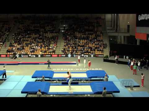 DAVYDENKO Anton (UKR) - 2015 Trampoline Worlds - Qualification TR Routine 1
