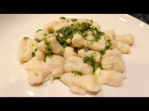Very Italian Grandpa Explains How To Make His Pesto Gnocchi Recipe
