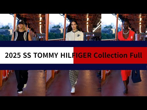 Tommy Hilfiger 2025 Spring/Summer Collection | AI-Enhanced Real Runway Footage